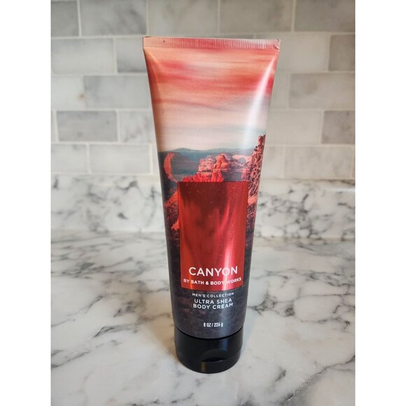 Canyon Bath & Body Works Mens Collection Ultra Shea Body Cream Desert Sandalwood - Picture 1 of 4